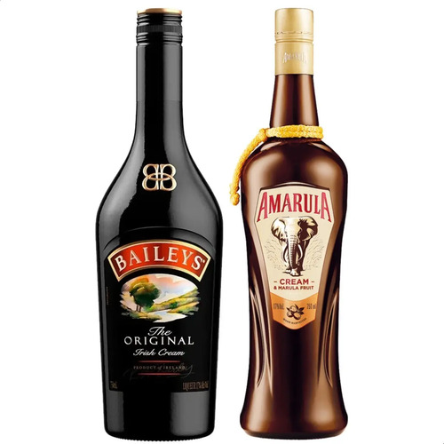 COMBO X2 LICOR AMARULA + LICOR BAILEYS ORIGINAL 750ML
