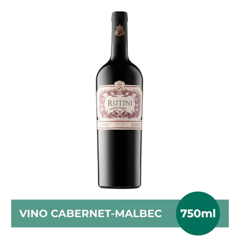 PACK X3 VINO RUTINI CABERNET MALBEC 750ML - LA RURAL