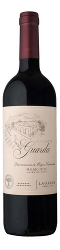 VINO LAGARDE GUARDA MALBEC DOC 750ML