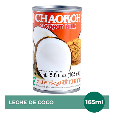 PACK X3 LECHE DE COCO CHAOKOH 165ML