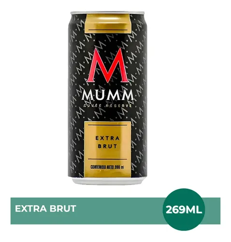 PACK X12 CHAMPAGNE MUMM CUVEE EXTRA BRUT LATA 269ML - PERNOD