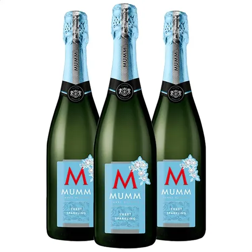 PACK X3 CHAMPAGNE MUMM CUVEE SWEET SPARKLING 750ML - PERNOD