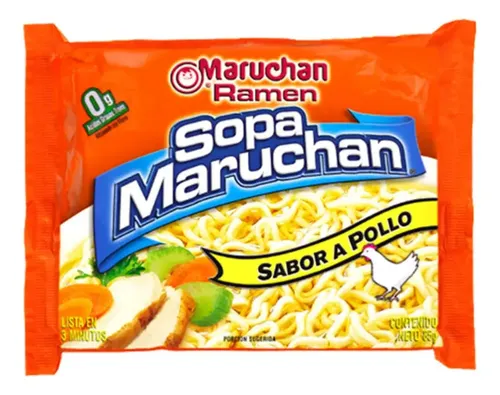SOPA MARUCHAN RAMEN POLLO 85G