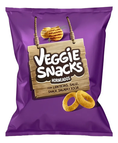 PACK X3 VEGGIE SNACKS CEBOLLA 90G - GRANIX
