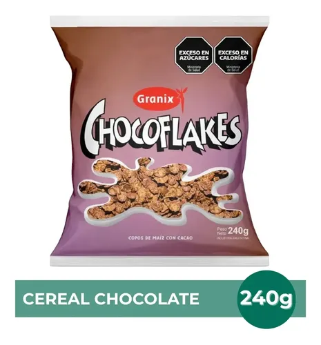 PACK X6 CEREAL GRANIX CHOCOFLAKES 240G