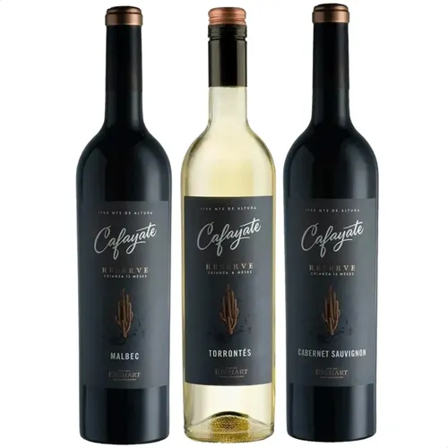 COMBO X3 VINO CAFAYATE RESERVA TORRONTES + CAB SAUV + MALBEC