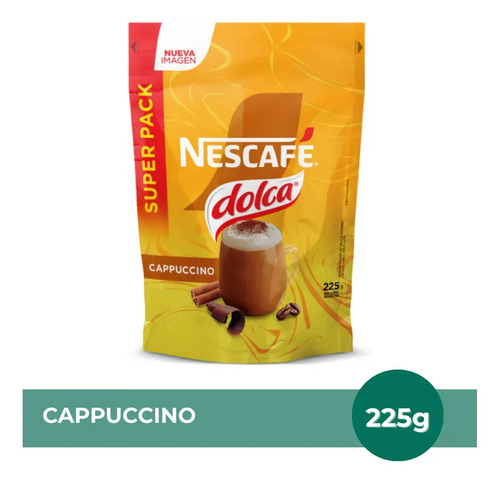 CAFE DOLCA CAPPUCCINO DOYPACK 225G