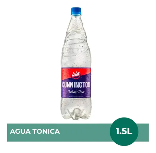 PACK X12 AGUA TONICA CUNNINGTON INDIAN TONIC 1,5 LITROS
