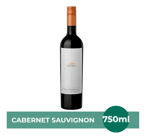 PACK X12 VINO ALMA MORA CABERNET SAUVIGNON 750ML