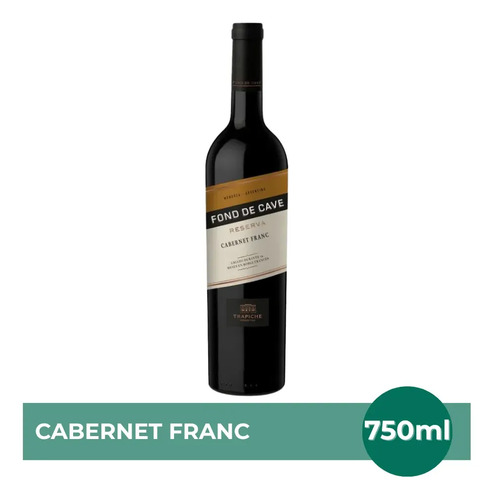PACK X3 VINO FOND DE CAVE RESERVA CABERNET FRANC 750ML