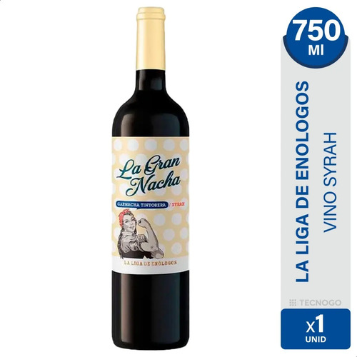 VINO LA LIGA DE LOS ENOLOGOS LA GRAN NACHA 750ML