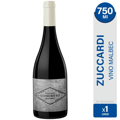 VINO ZUCCARDI CONCRETO MALBEC 750ML