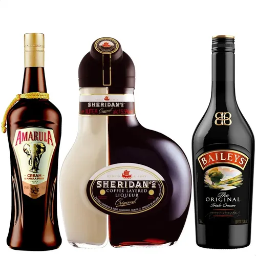 COMBO X3 LICOR SHERIDANS + BAILEYS ORIGINAL + AMARULA 750ML