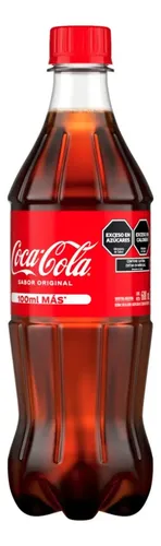 GASEOSA COCA COLA ORIGINAL PET 600ML