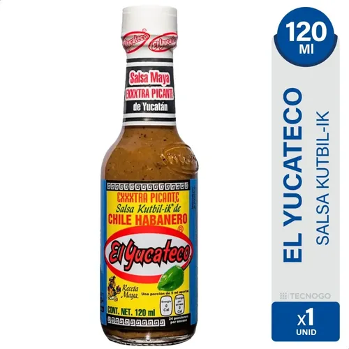 SALSA EL YUCATECO KUTBIL-IK 120ML