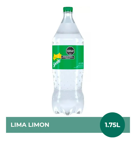 PACK X6 GASEOSA SPRITE 1.75 L