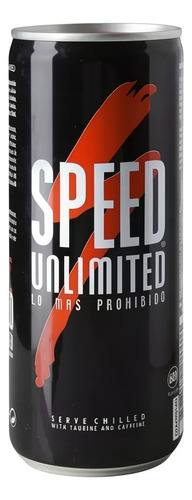 ENERGIZANTE SPEED UNLIMITED LIDER LATA 250ML