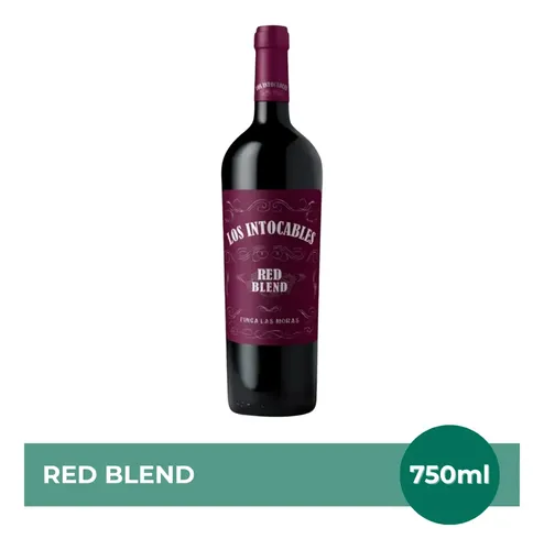 VINO LOS INTOCABLES RED BLEND 750ML
