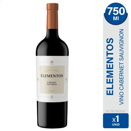 VINO ELEMENTOS CABERNET SAUVIGNON 750ML