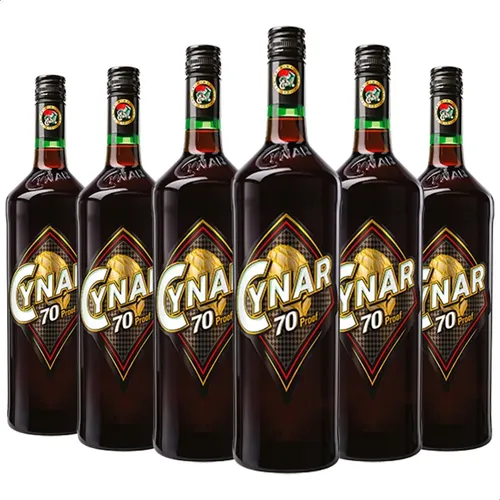 PACK X6 APERTIVO CYNAR 70 PROFF 750ML