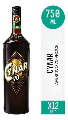 PACK X12 APERTIVO CYNAR 70 PROFF 750ML