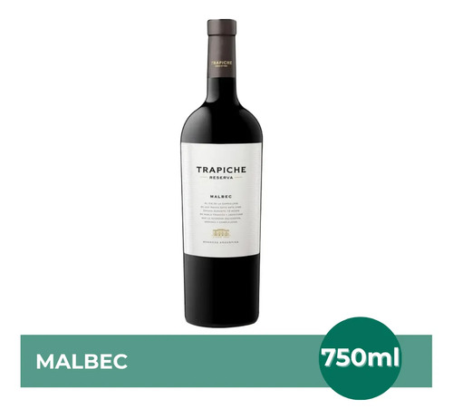 PACK X12 VINO TRAPICHE RESERVA MALBEC 750ML