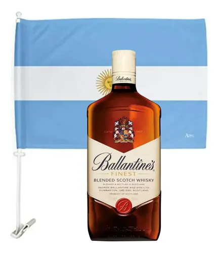 BALLANTINES FINEST 1LT + BANDERA AUTO