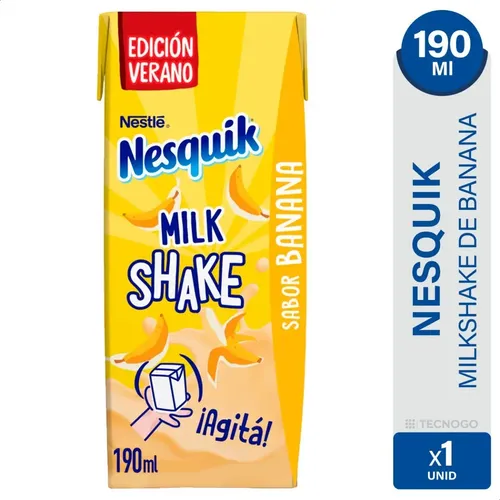 MILKSHAKE NESQUIK BANANA 190ML