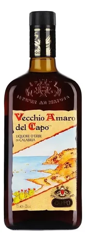 LICOR VECCHIO AMARO DEL CAPO 750ML