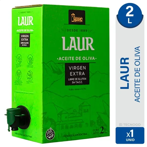 ACEITE DE OLIVA LAUR BAG IN BOX 2 L