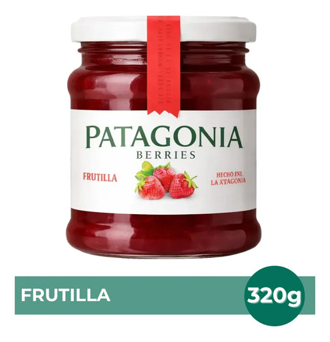 MERMELADA PATAGONIA FRUTILLA 320G