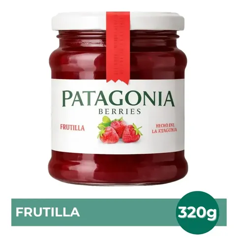 MERMELADA PATAGONIA FRUTILLA 350G BOX X6