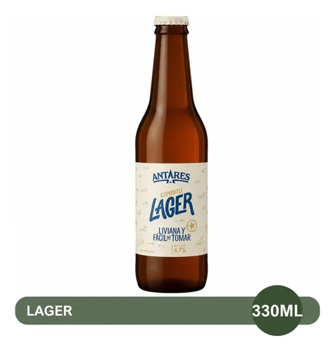 CERVEZA ANTARES LAGER PORRON BOX X12