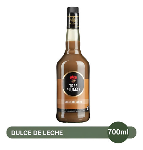 LICOR DULCE DE LECHE  TRES PLUMAS 700 ML