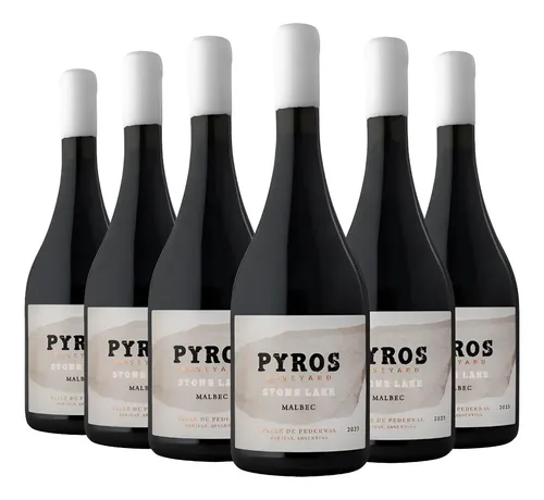 VINO PYROS VINEYARD STONE LAKE MALBEC 2023 750ML BOX X6